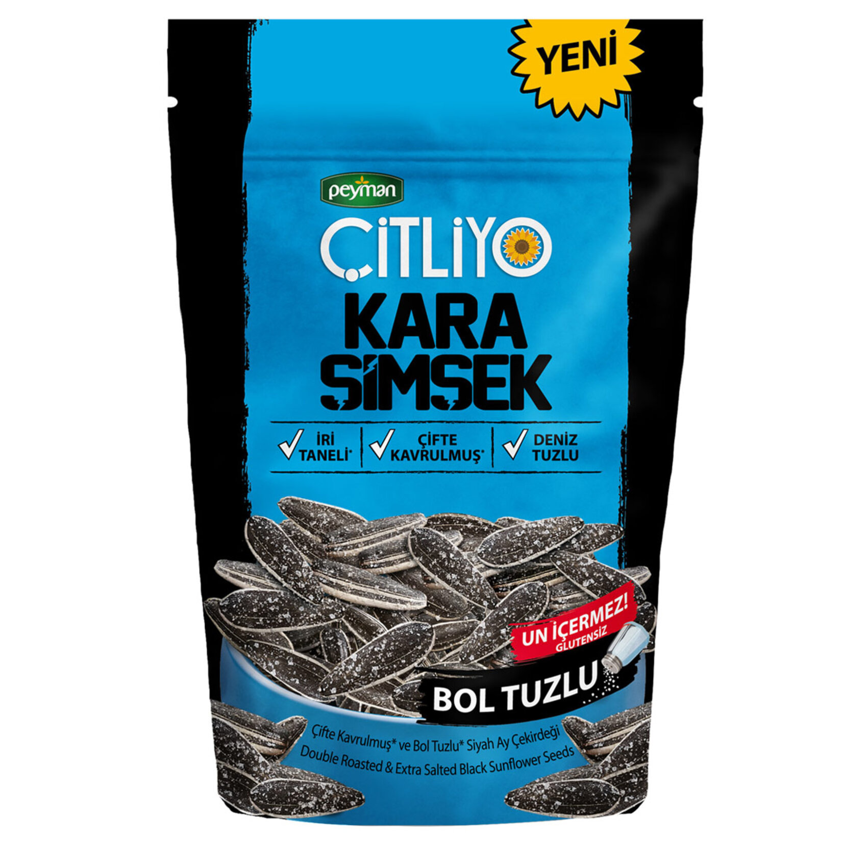 Peyman Çitliyo Kara Şimşek Bol Tuzlu 180 G