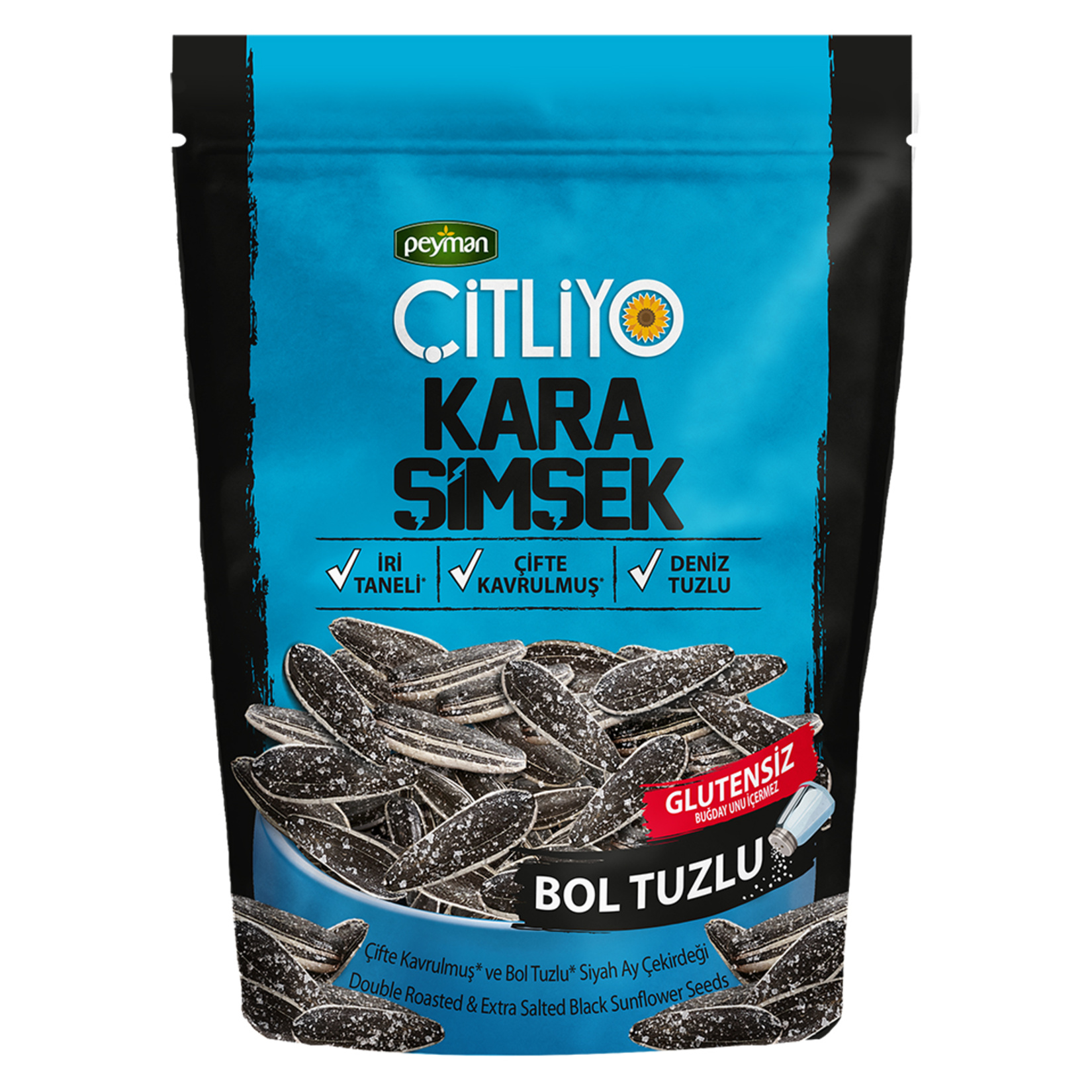 Peyman Çitliyo Kara Şimşek Bol Tuzlu 120 G