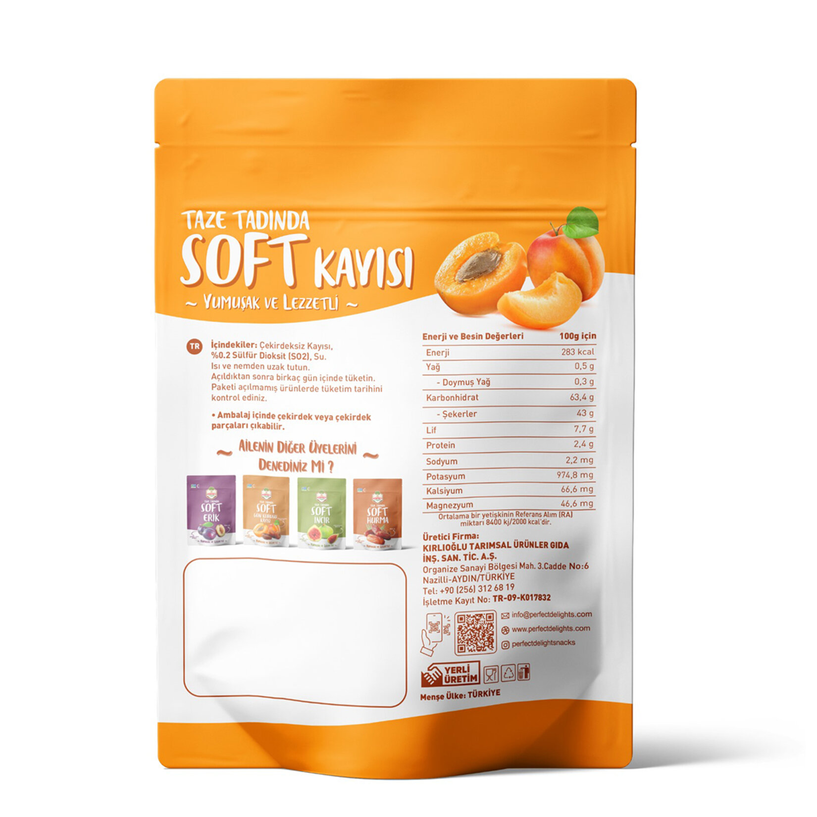 Perfect Delights Soft Kuru Kayısı 200 G - Görsel 2