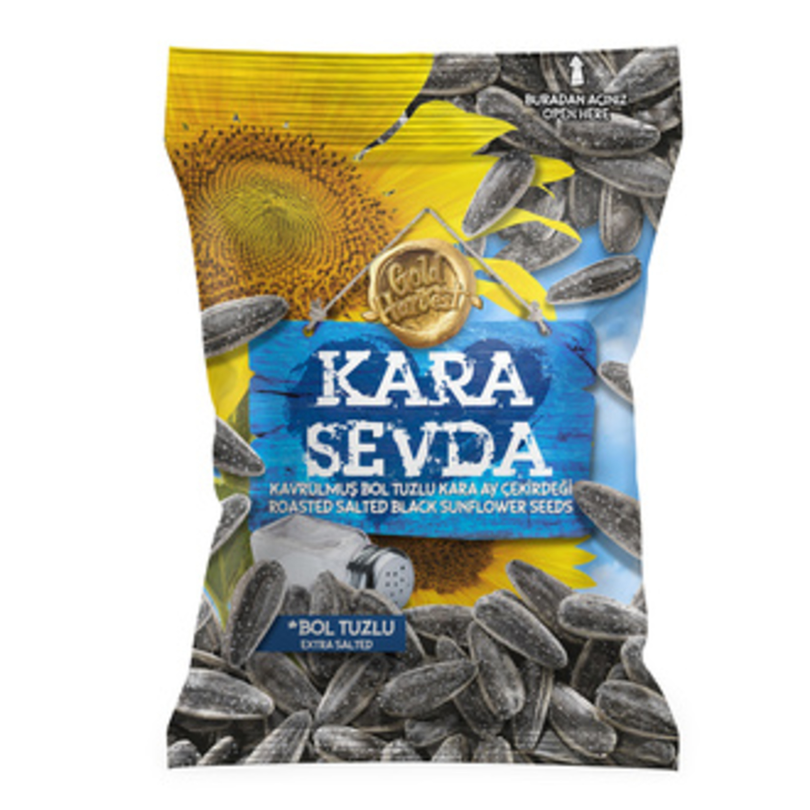 Kara Sevda Bol Tuzlu Siyah Ayçekirdeği 250 G - Görsel 2