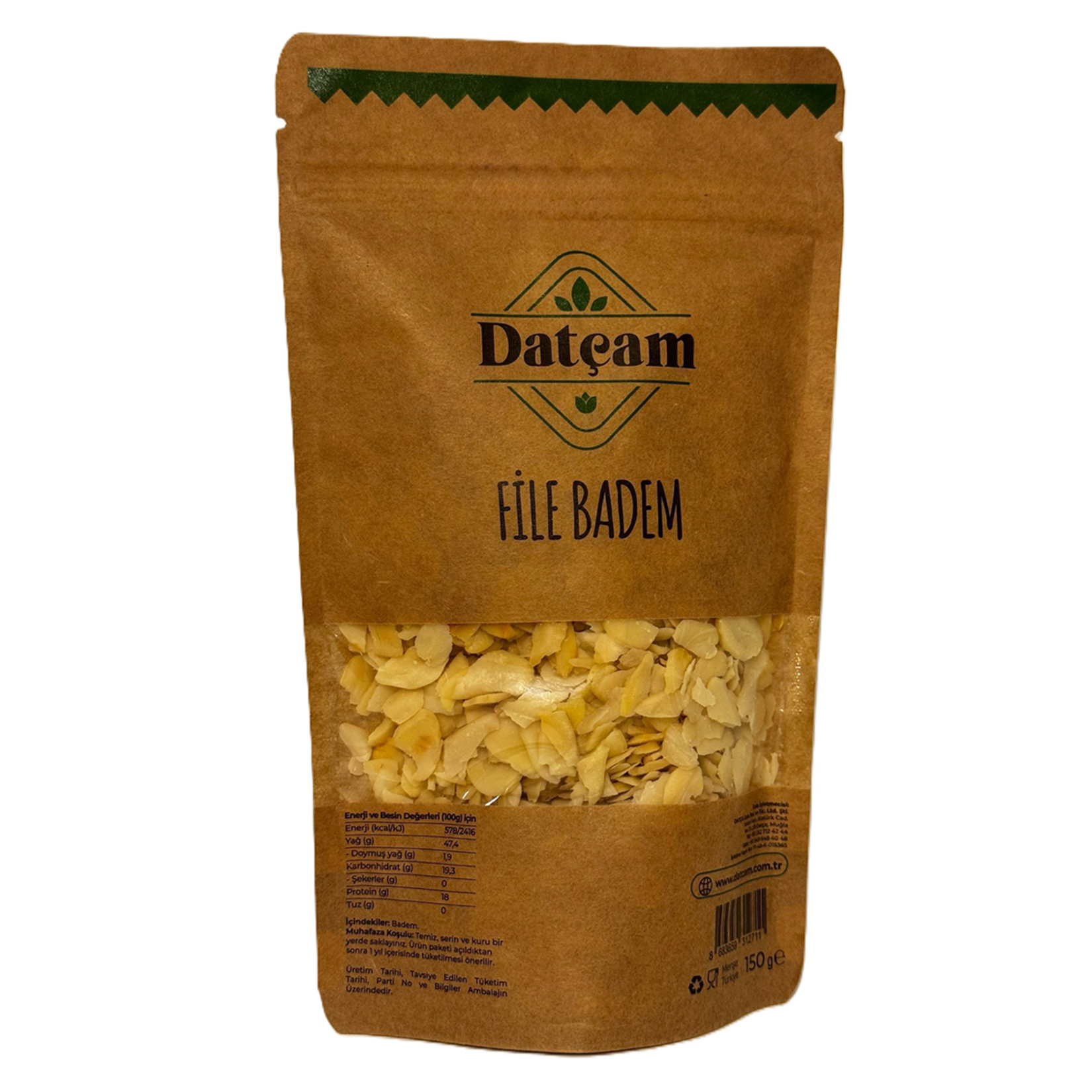 Datçam File Badem 150 G