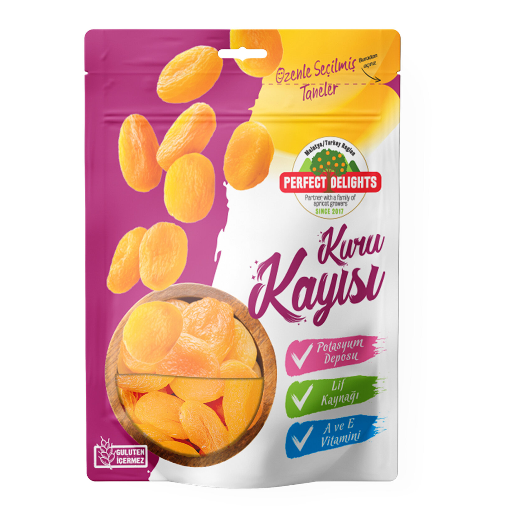 Perfect Delights Sarı Kuru Kayısı 150 G