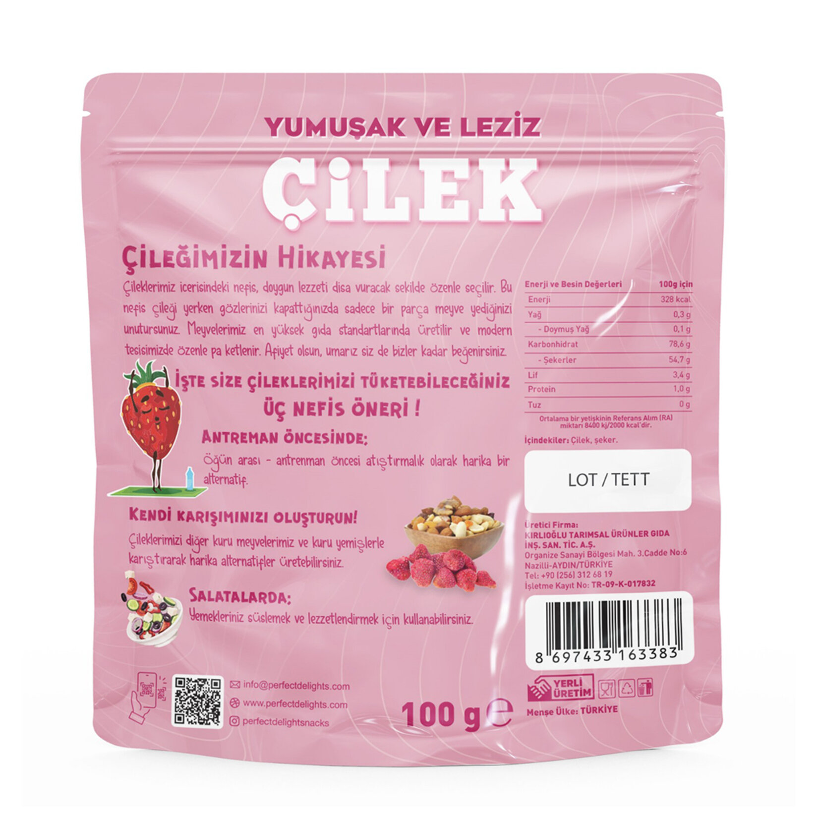 Perfect Delights Çilek 100 G - Görsel 2