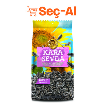 Kara Sevda Tuzsuz Siyah Ayçekirdeği 160 G