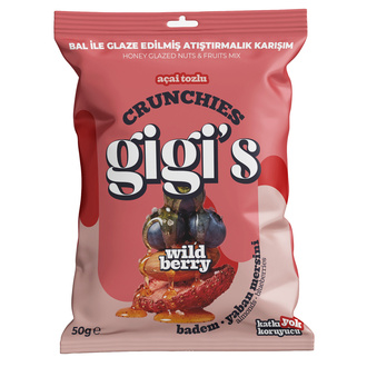Gigi's Badem Yaban Mersini Atıştırmalık 50 G