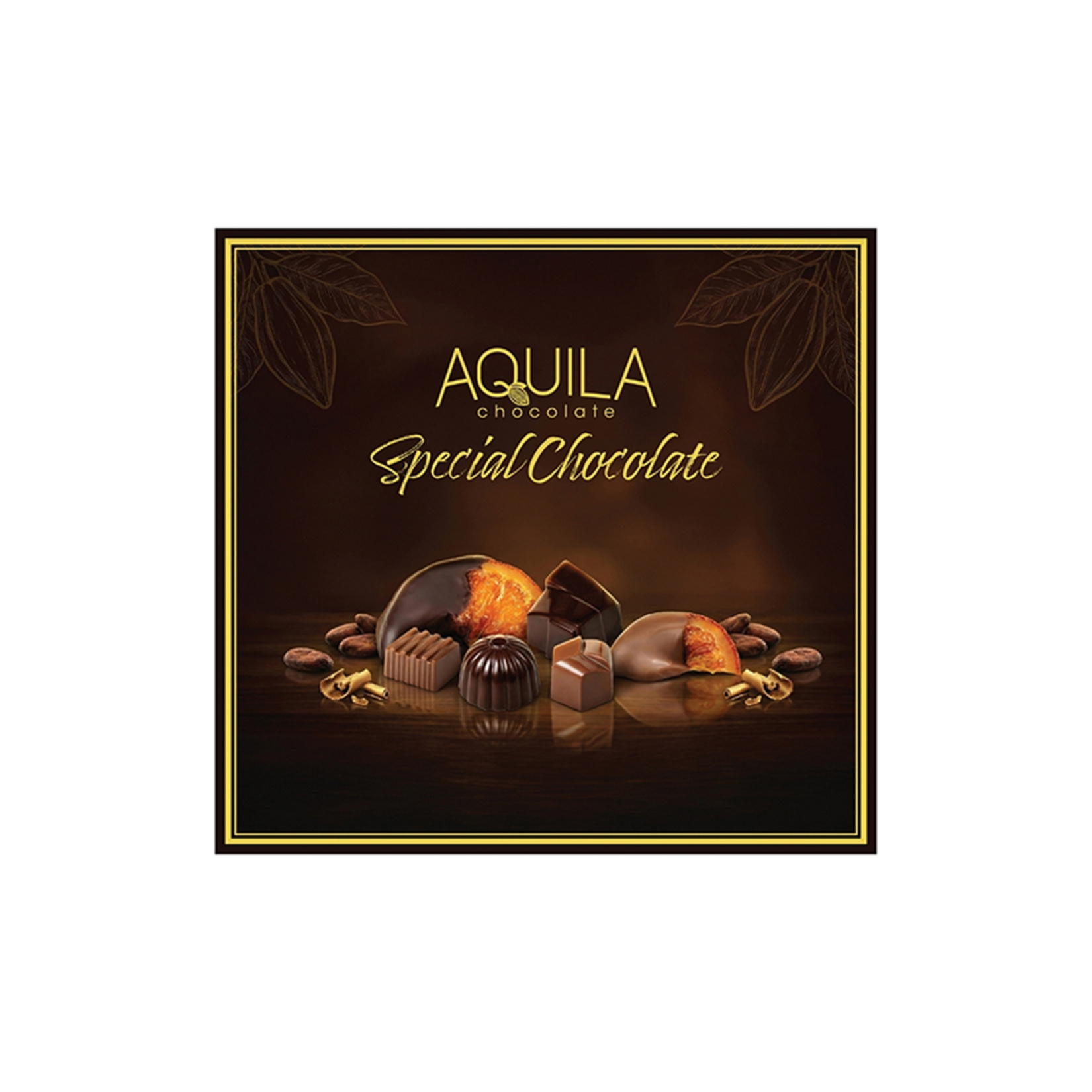 Aqulia Sütlü Bitter Dolgulu Spesiyal Çikolata 250 G