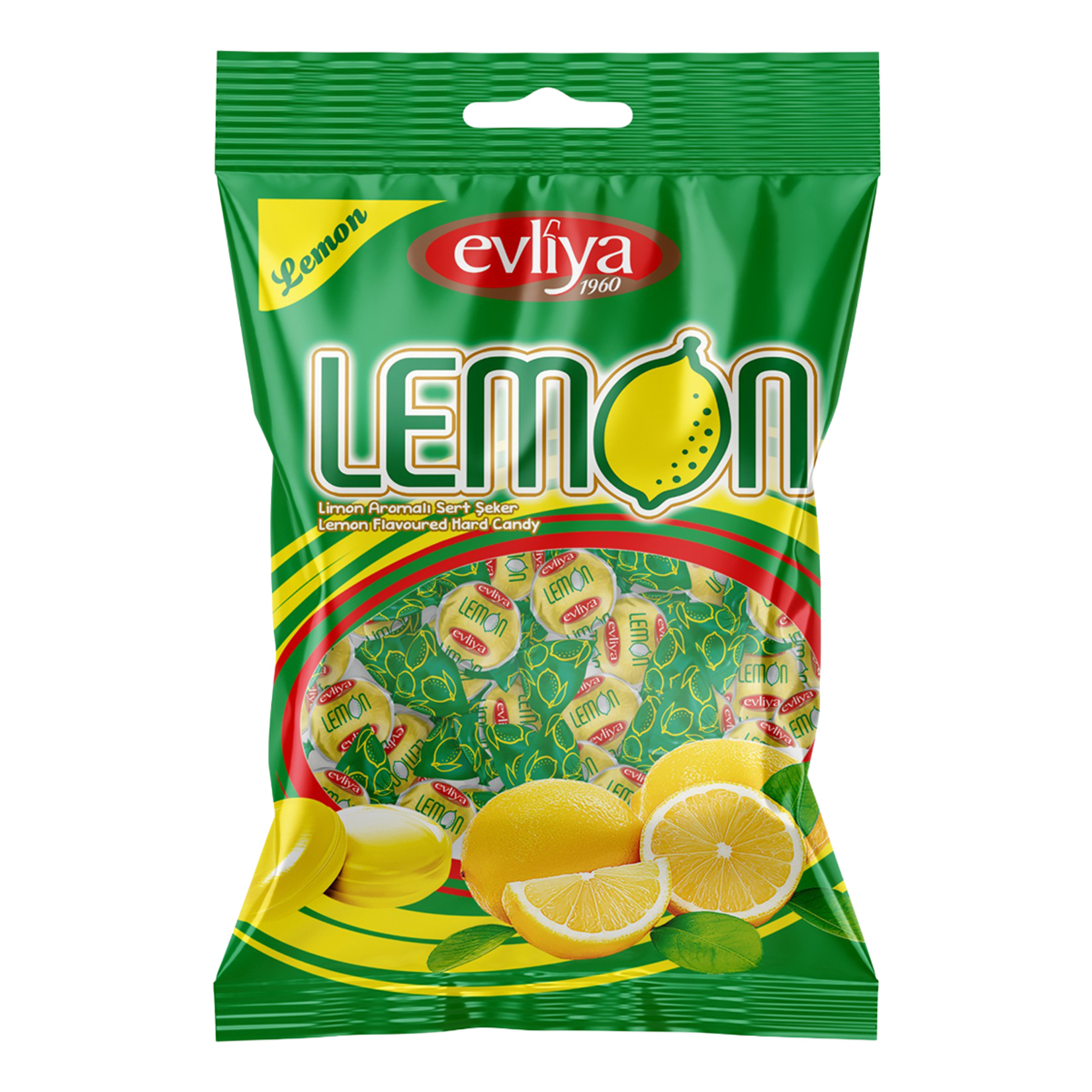 Evliya Lemon Limonlu Twist Sert Şeker 350 G