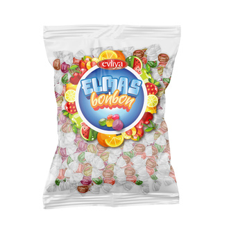 Evliya Elmas Meyve Aromalı Sert Şeker 500 G