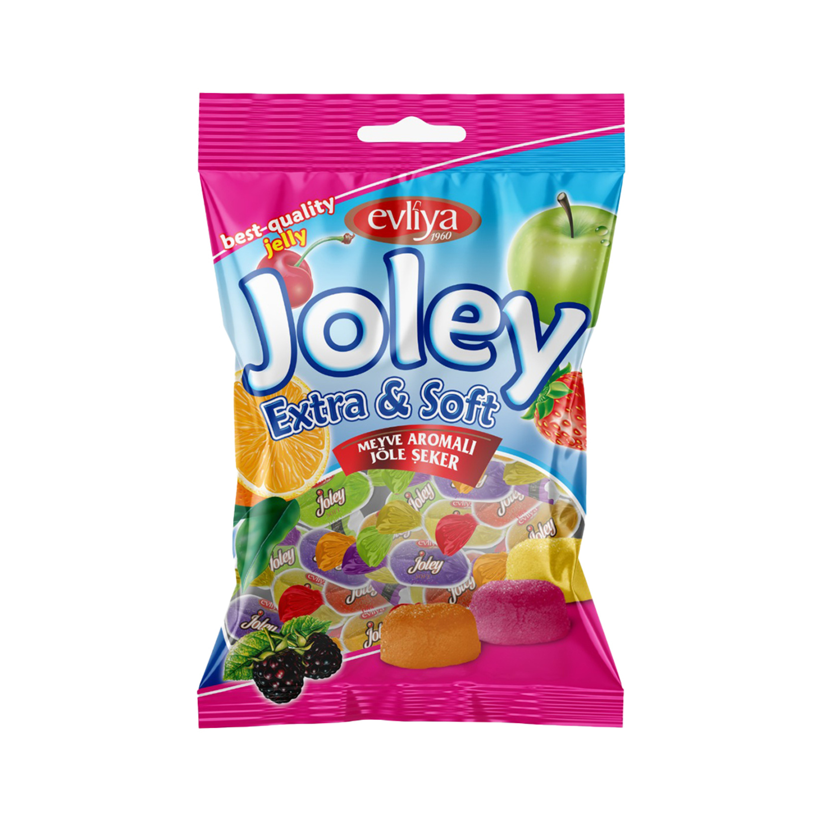 Evliya Joley Soft Meyve Aromalı Jöle Şeker 350 G