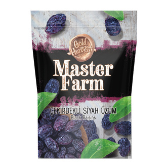 Master Farm Çekirdekli Siyah Üzüm 175 g