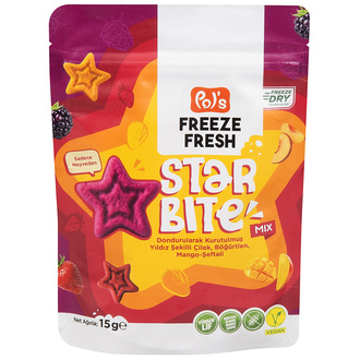 Pol's Freeze Fresh Star Bite Mix 15 G