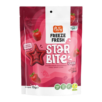 Pol's Freeze Fresh Star Bite Çilek 15 g