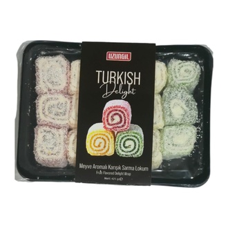 Uzungil Meyve Aromalı Karışık Sultan Sarma Lokum 425 g