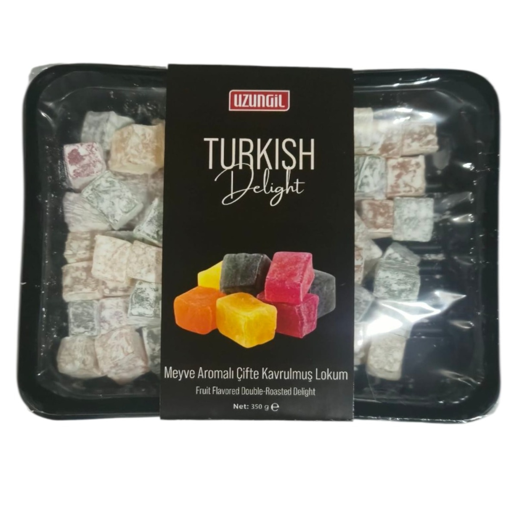 Uzungil Meyve Aromalı Çifte Kavrulmuş Lokum 350 G