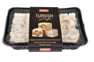 Uzungil Hindistan Cevizli Sultan Antep Fıstıklı Lokum 350 g