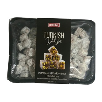 Uzungil Antep Fıstıklı Çifte Kavrulmuş Lokum 350 g