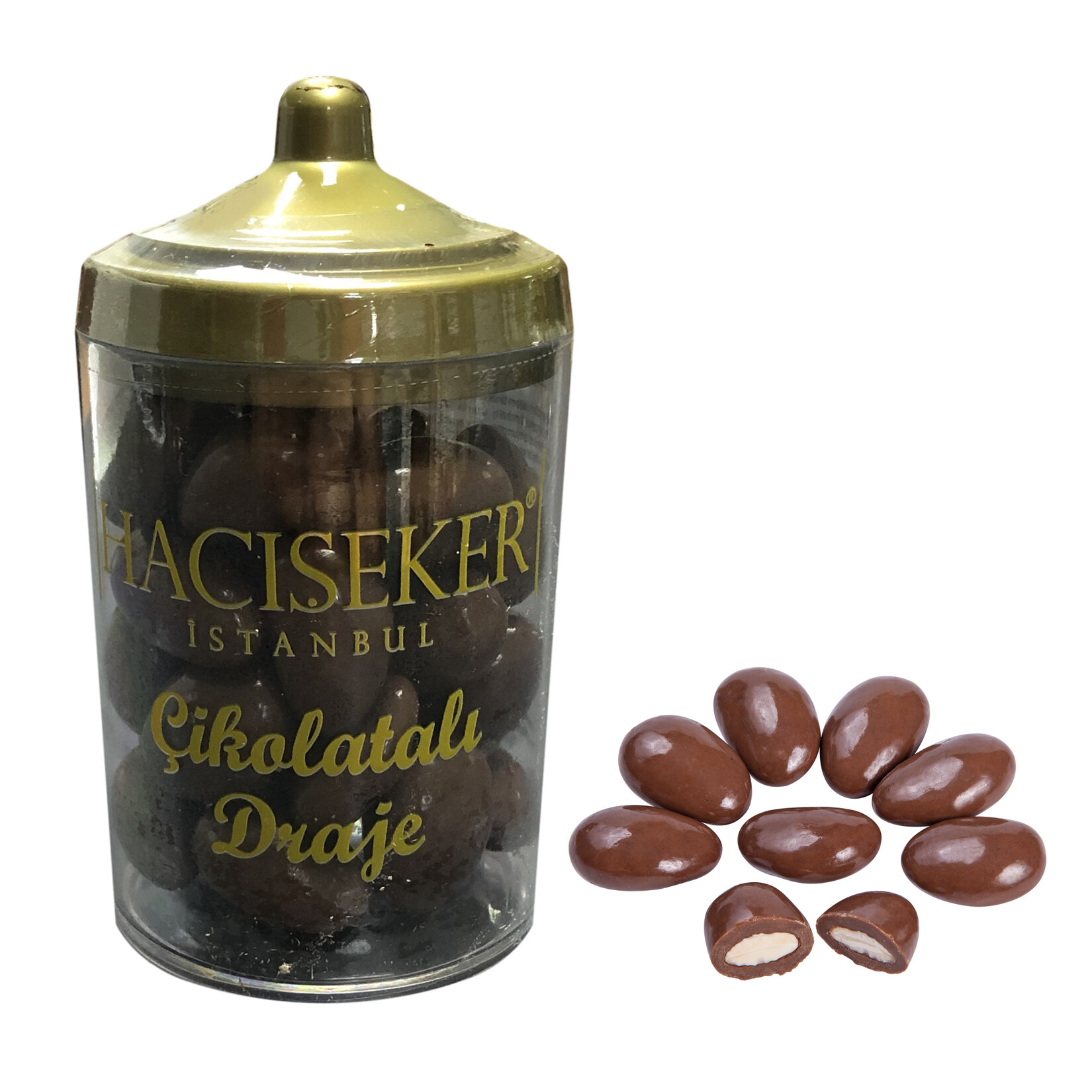 Hacı Şeker Sütlü Badem Draje 110 G