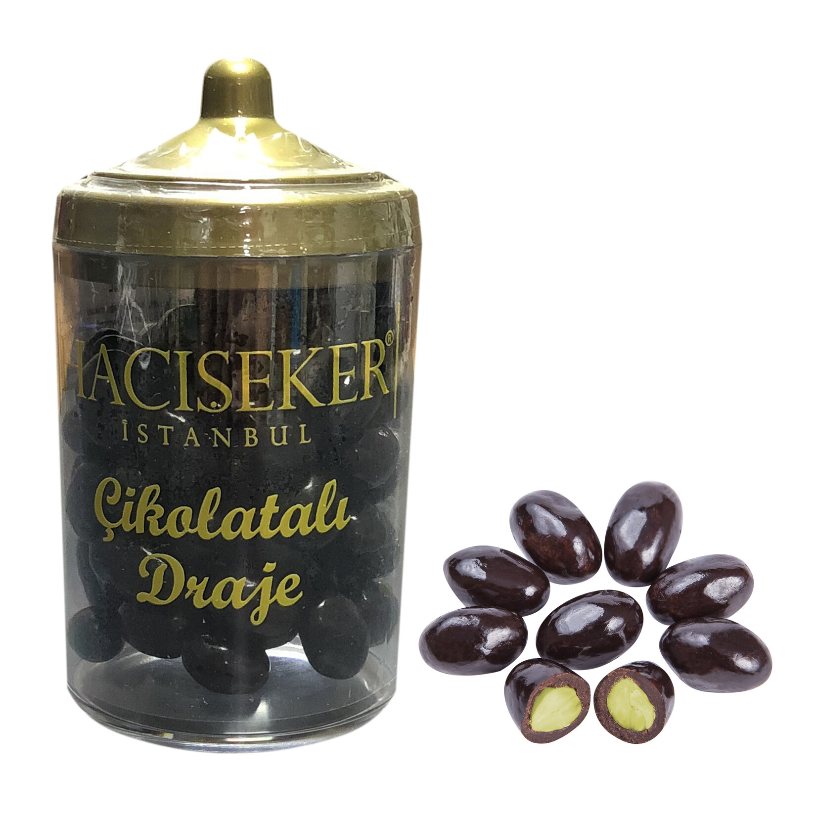 Hacı Şeker Bitter Antep Fıstık Draje 110 G