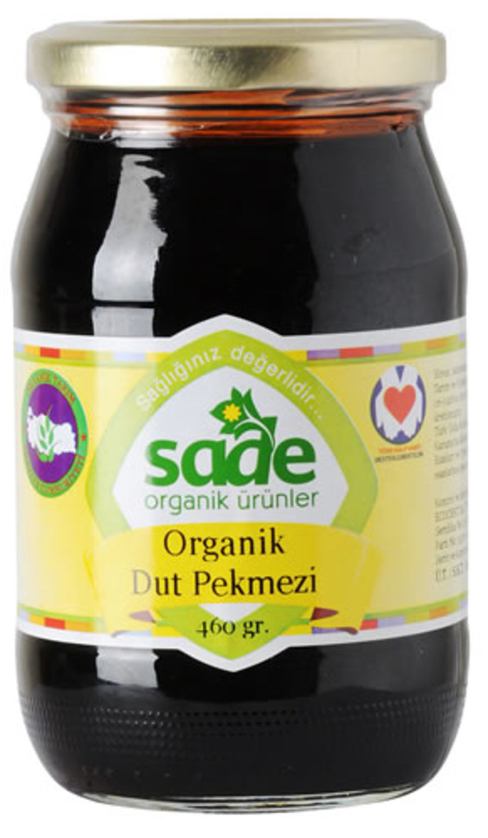 Sade Organik Dut Pekmezi 460 G