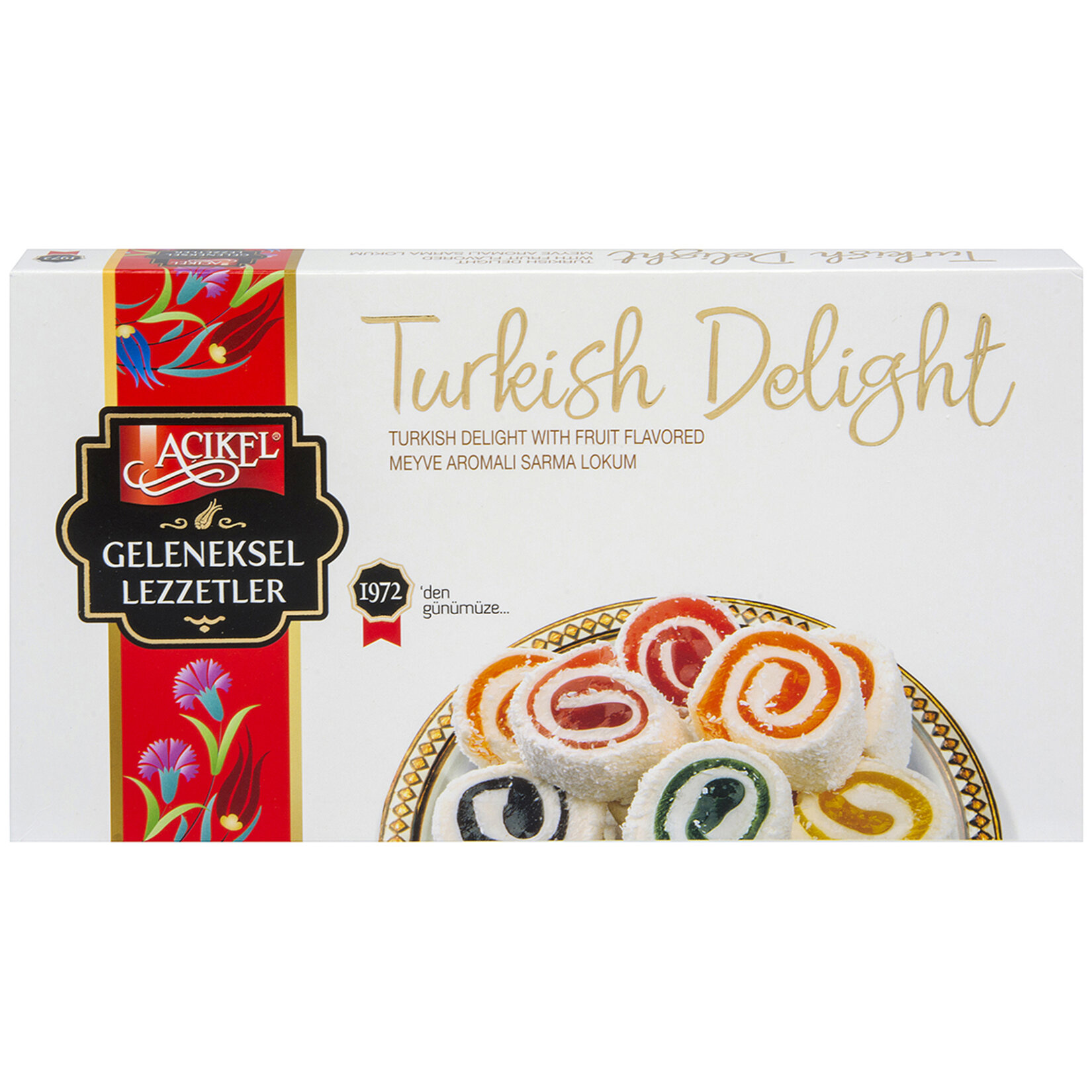Açıkel Meyve Aromalı Sarma Lokum 275 G