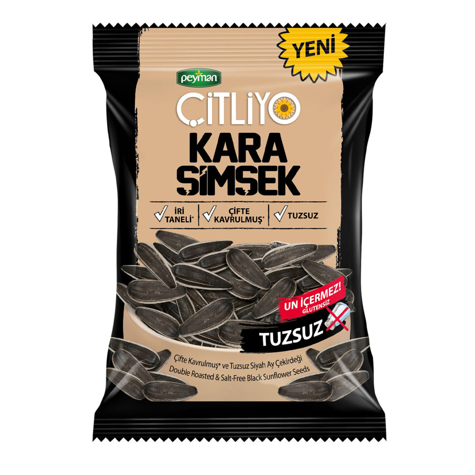 Peyman Çitliyo Kara Şimşek Tuzsuz 80 G