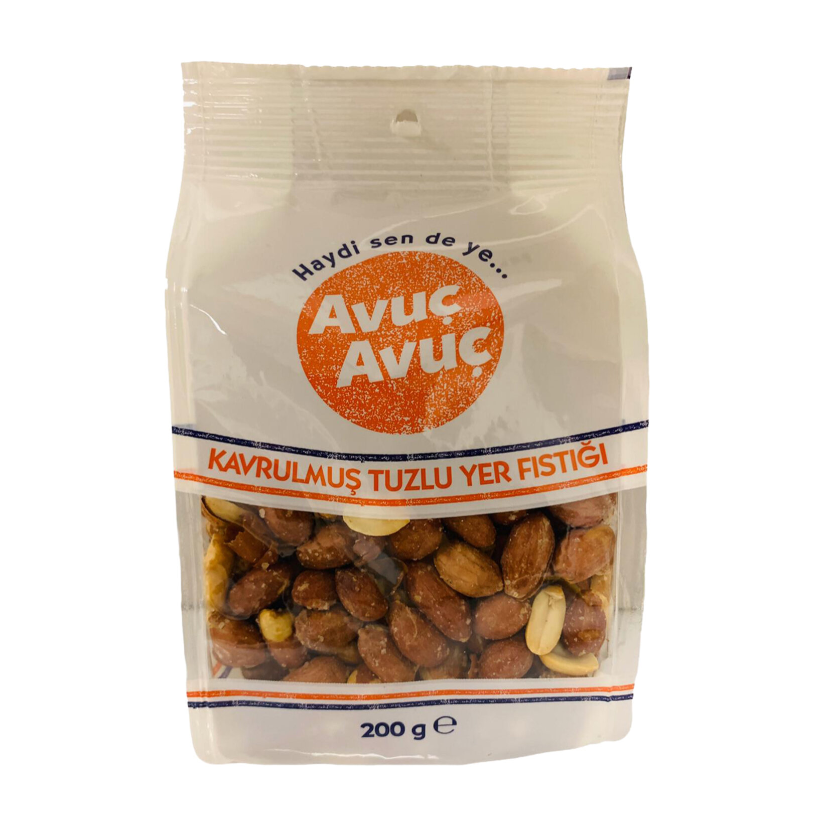 Avuç Avuç Kavrulmuş Tuzlu Yer Fıstığı 200 G - Görsel 1