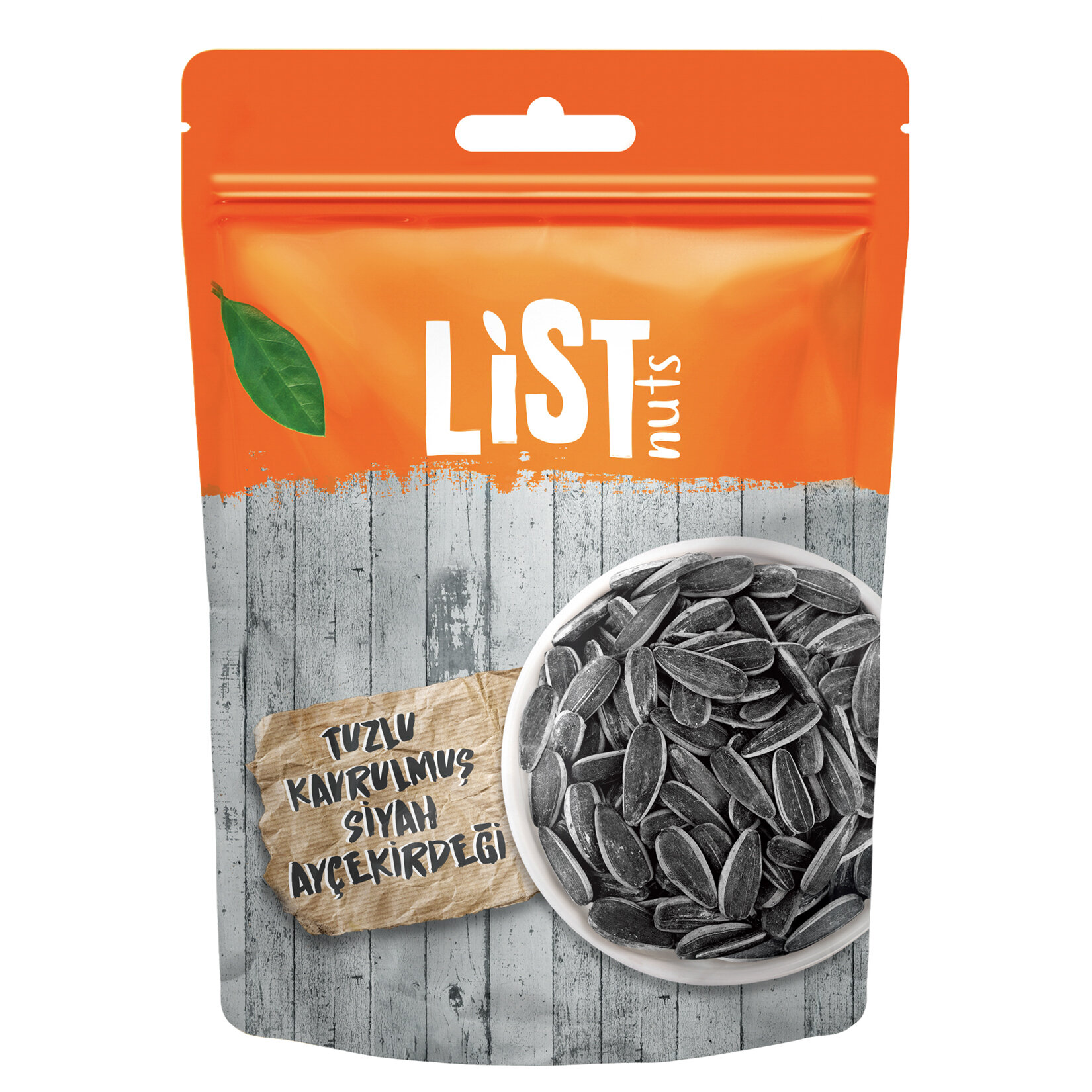 List Nuts Tuzlu Siyah Ayçekirdek 150 G - Görsel 1