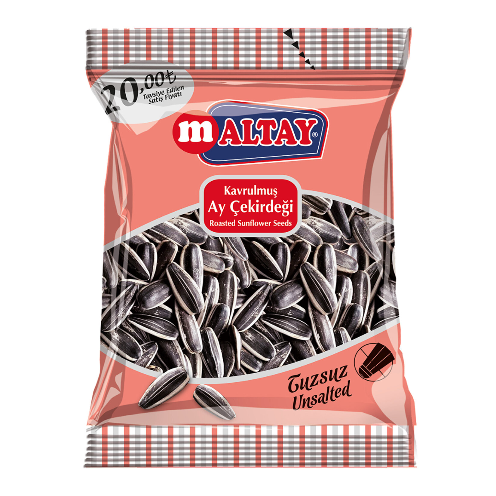 Altay Kavrulmuş Tuzsuz Siyah Ayçekirdeği 100 G