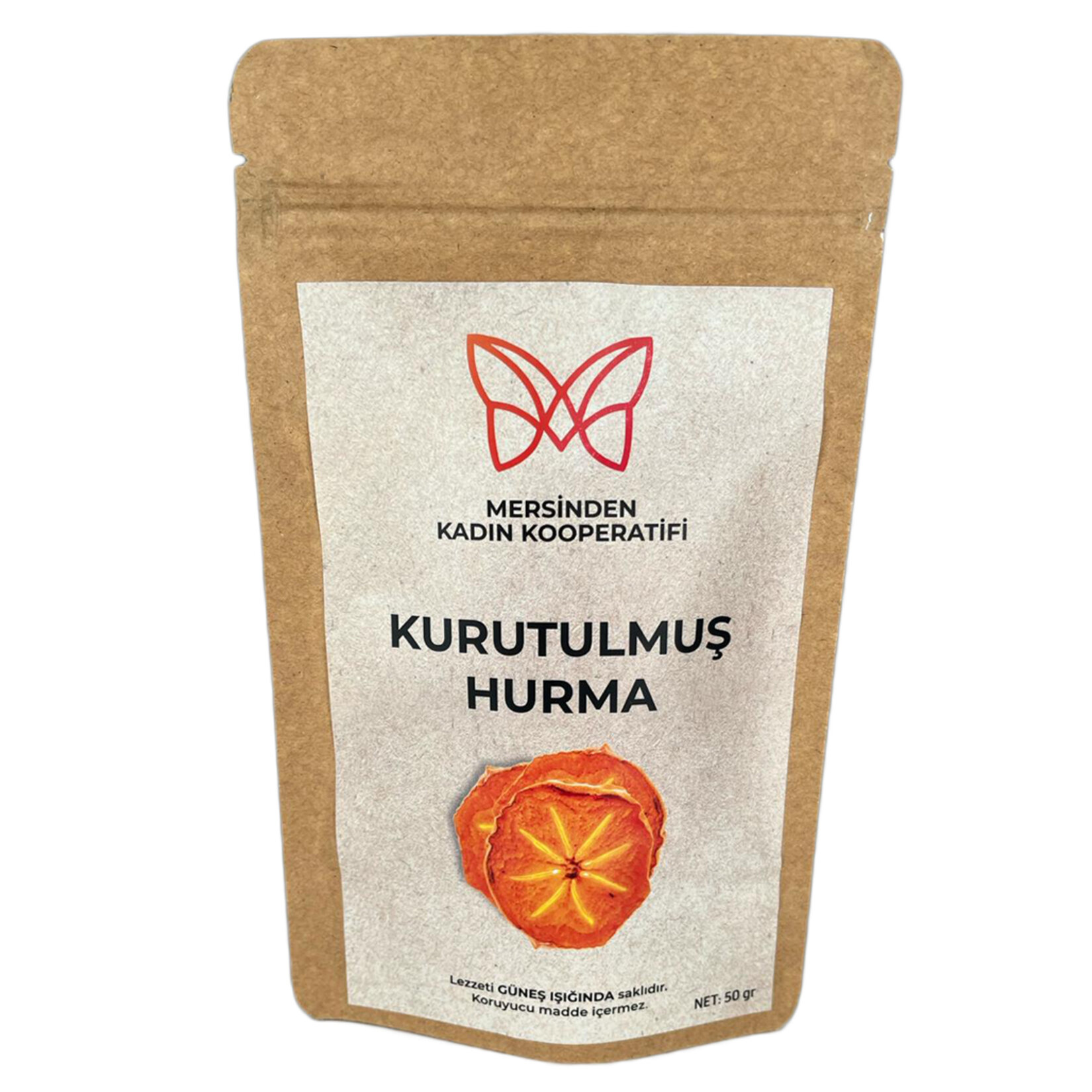 Mersinden Dilimli Kurutulmuş Cennet Hurması 50 G - Görsel 1