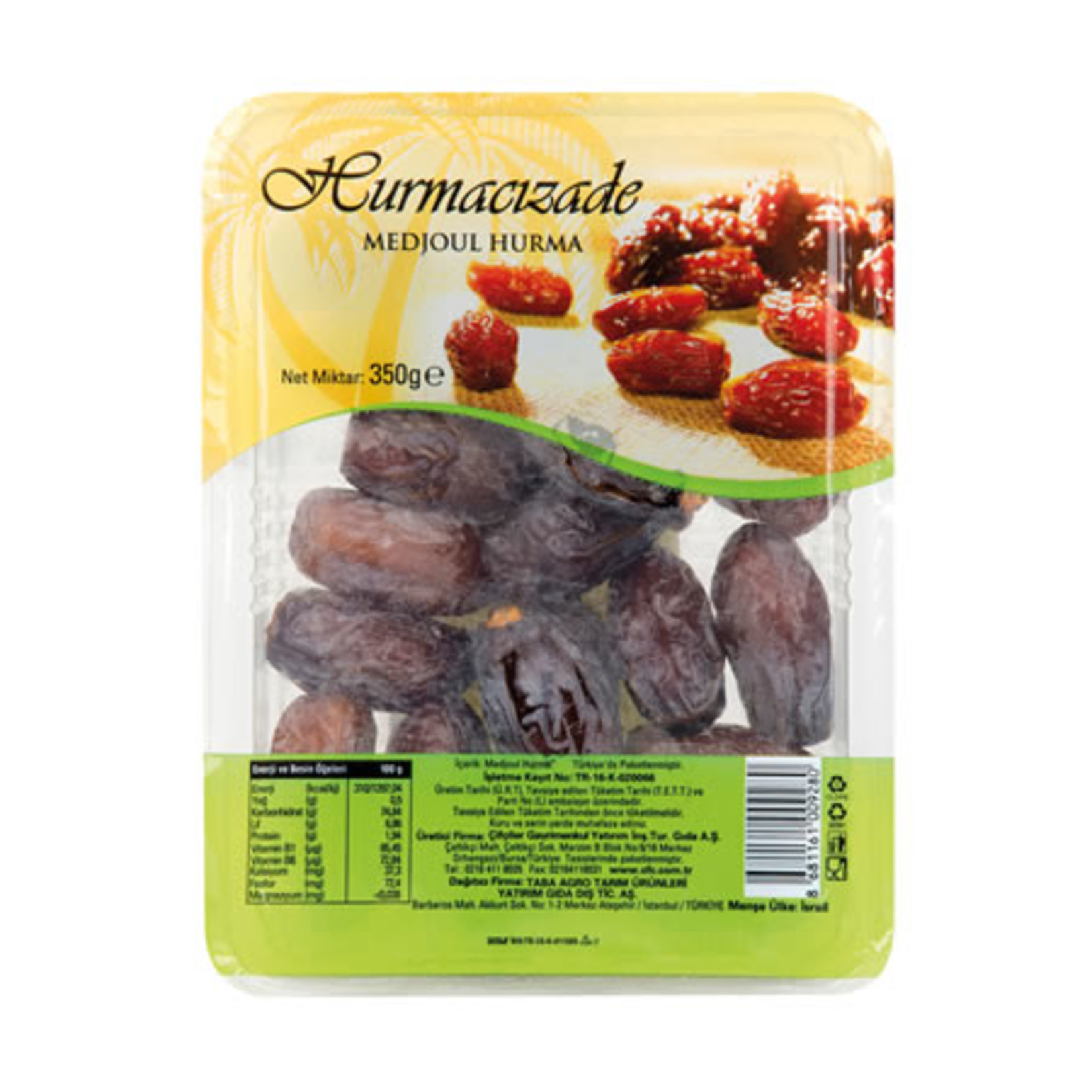 Hurmacızade Medjoul Hurma 350 G.