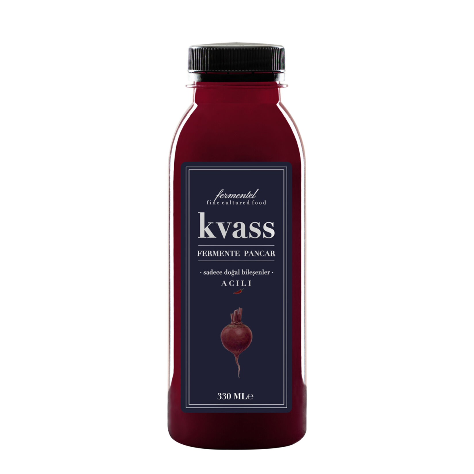 Fermentel Pancar Kvass  Acılı 330 Ml