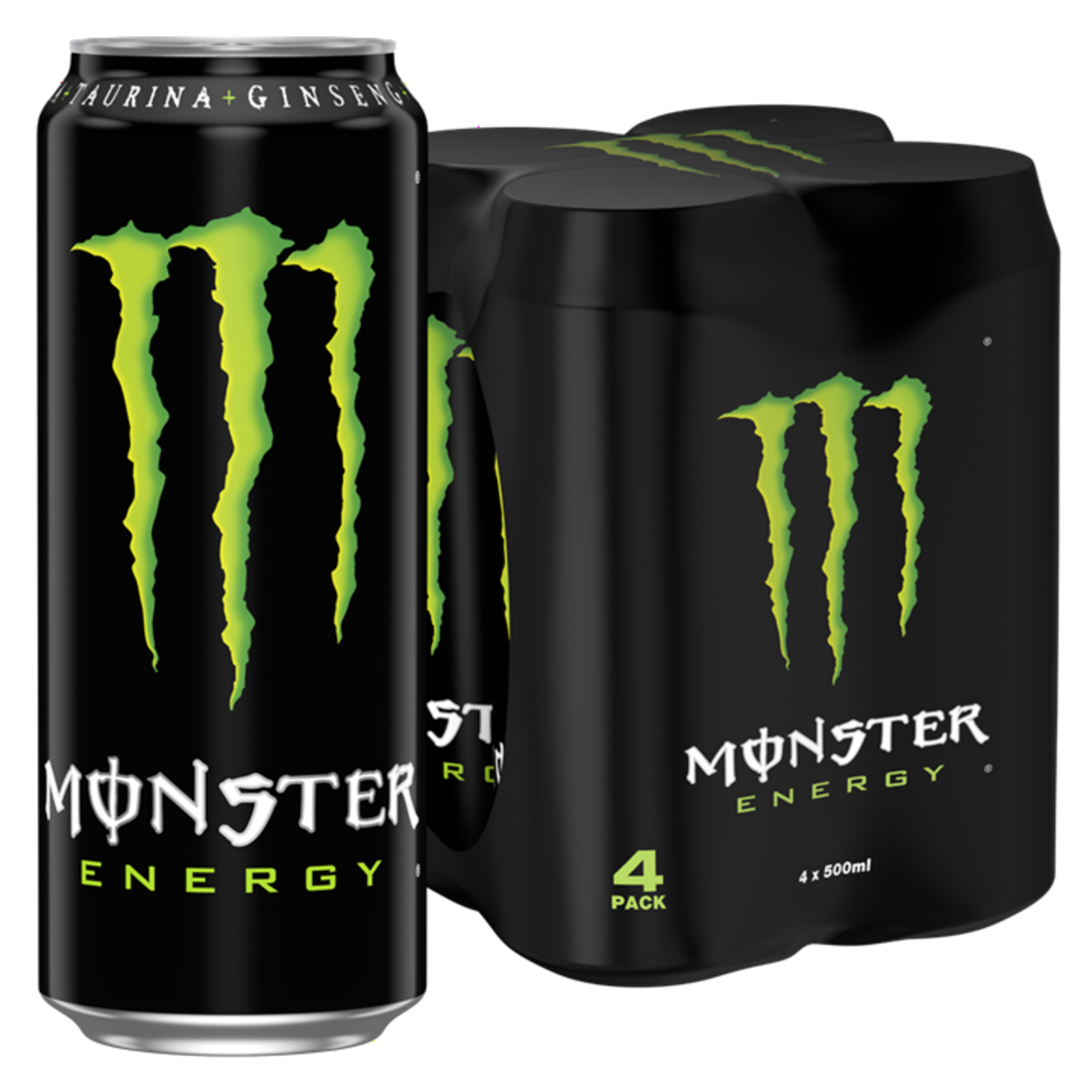 Monster Energy Green Kutu 4 x 500 Ml