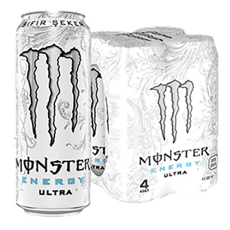 Monster Energy Ultra Kutu 4 x 500 Ml