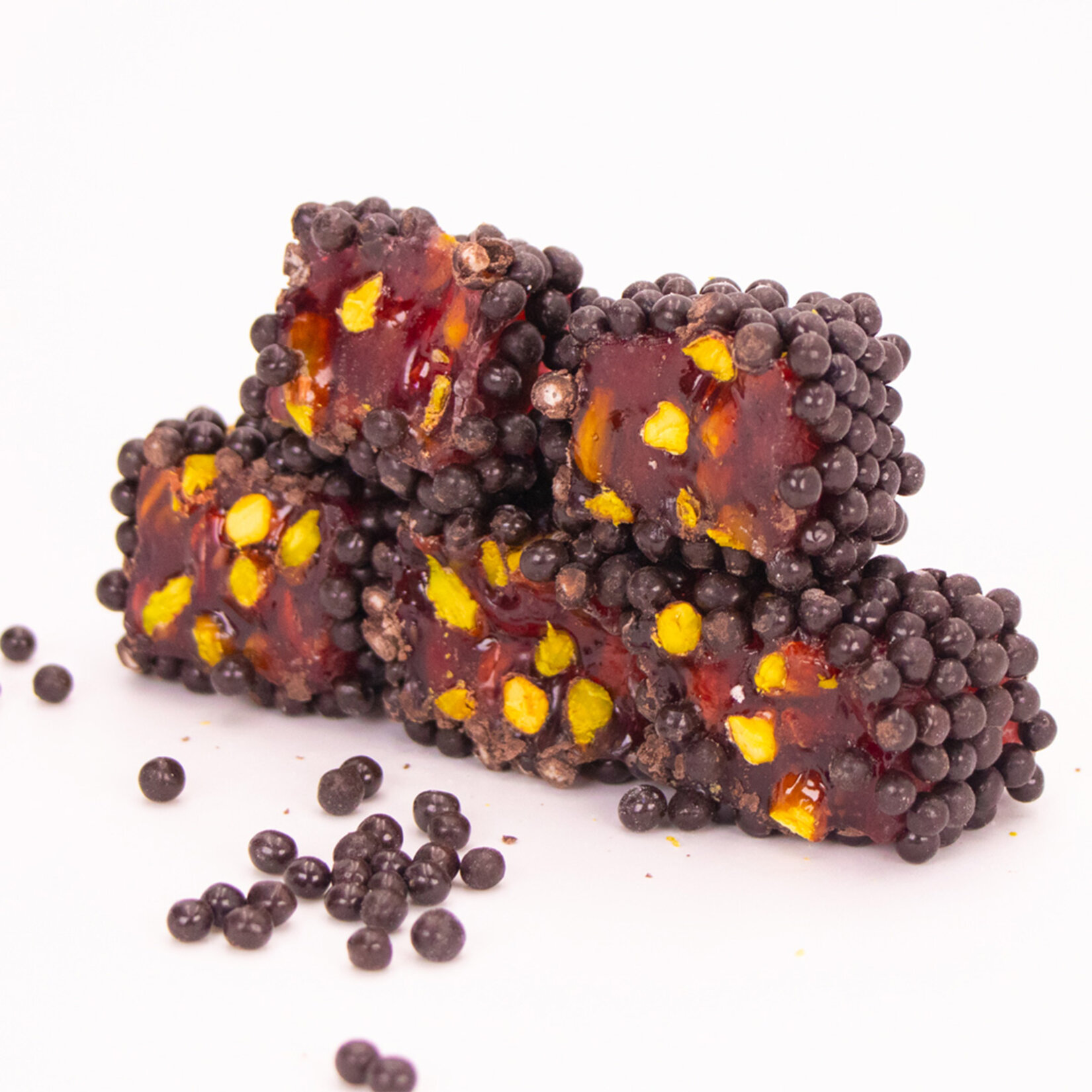 Bitter Pirinç Patlağı Kaplı Ante Fıstıklı Lokum Kg