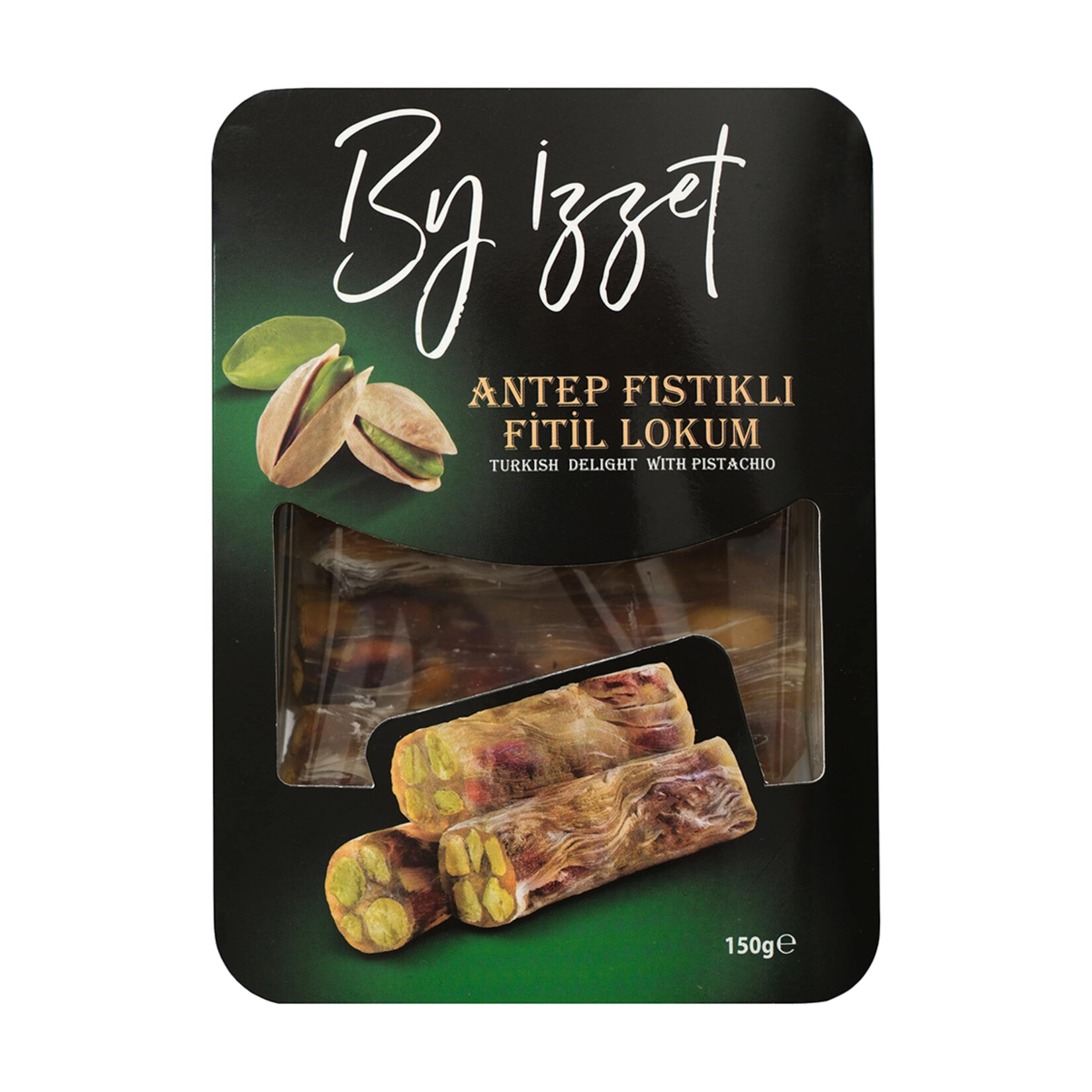 By İzzet Antep Fıstıklı Fitil Lokum 150 G