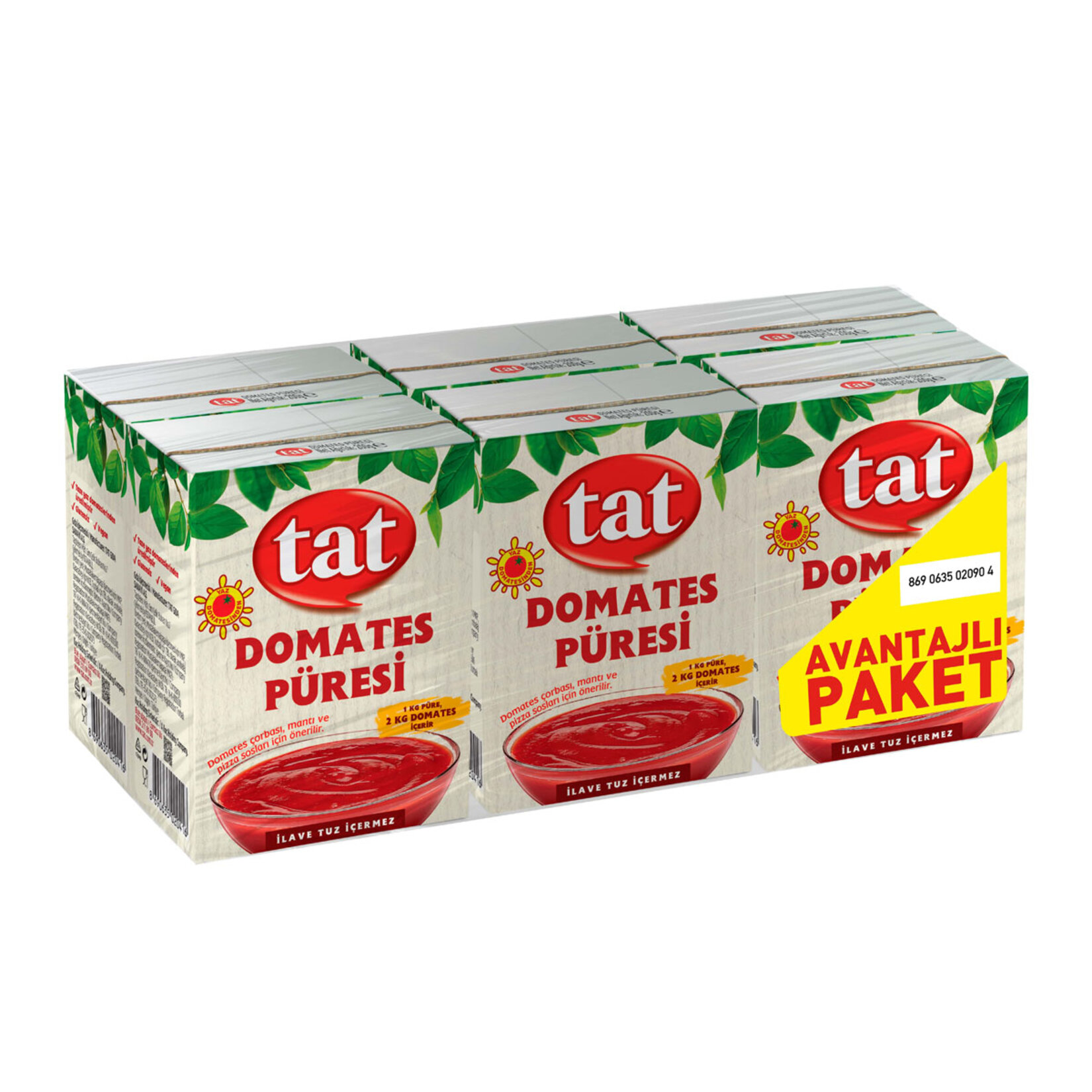 Tat Domates Püresi 6X200 G
