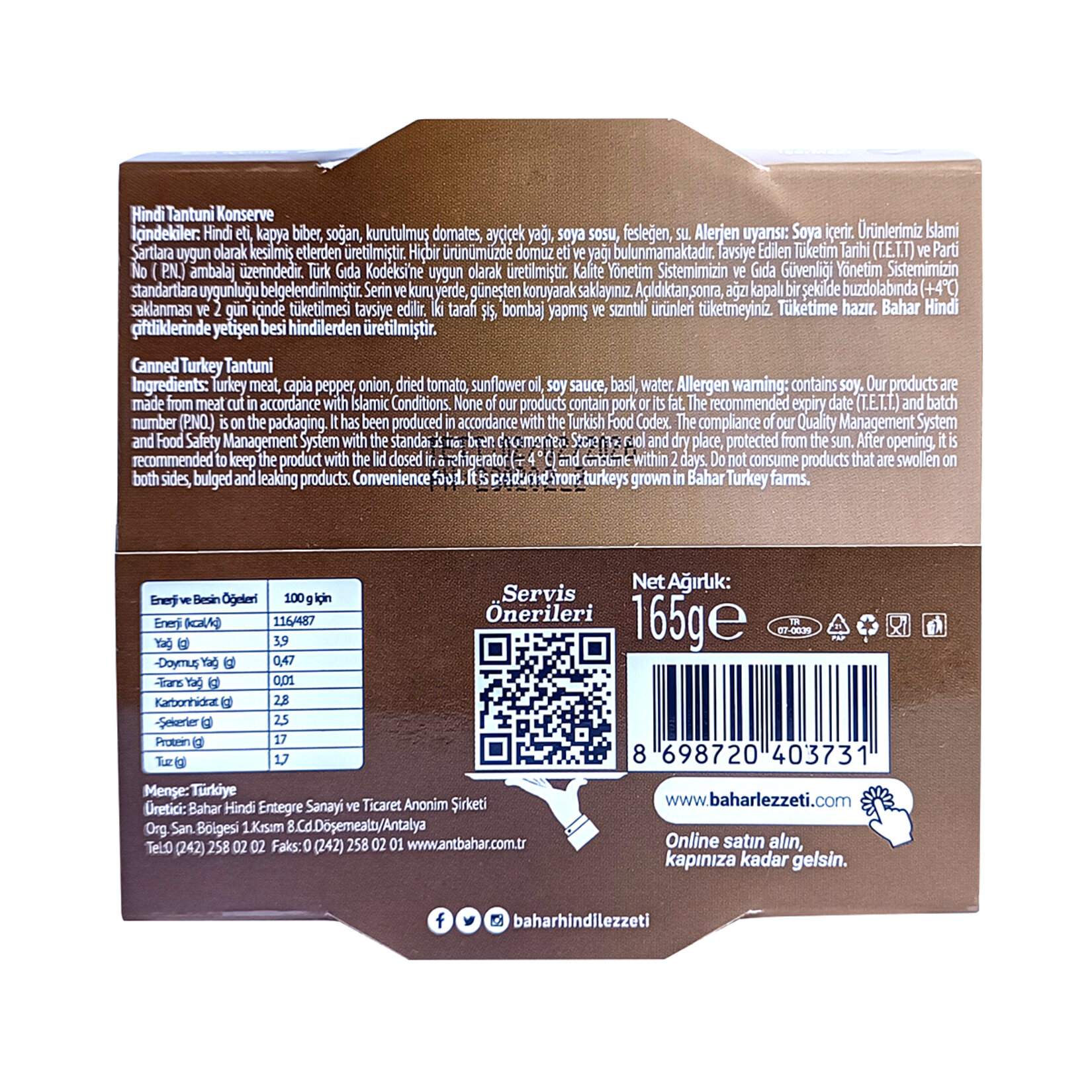 Ant Bahar Tantuni Hindi 165 G - Görsel 2