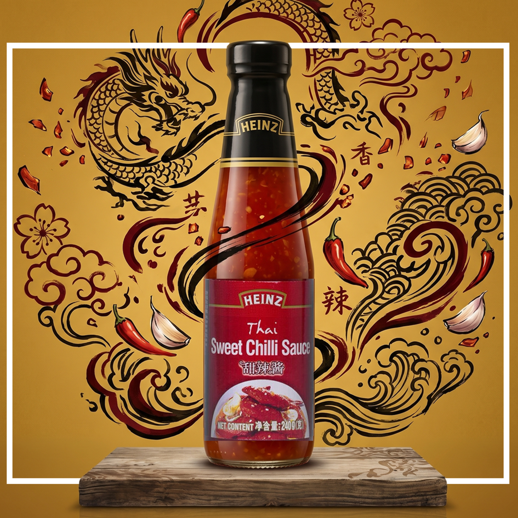 Heinz Thai Sweet Chilli Sauce 240 G - Görsel 3