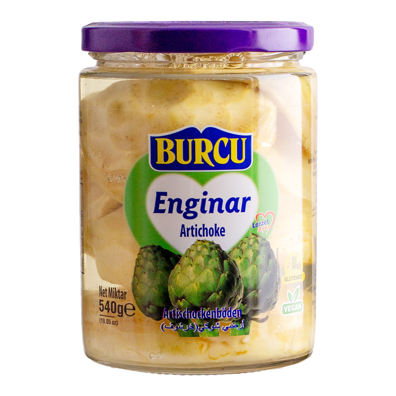 Burcu Enginar Konservesi Cam 540 G