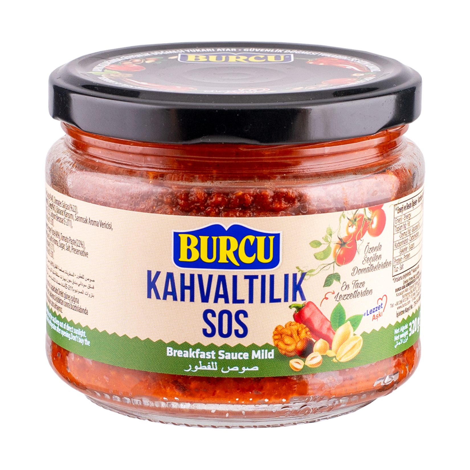 Burcu Kahvaltılık Sos Tatlı 320 G