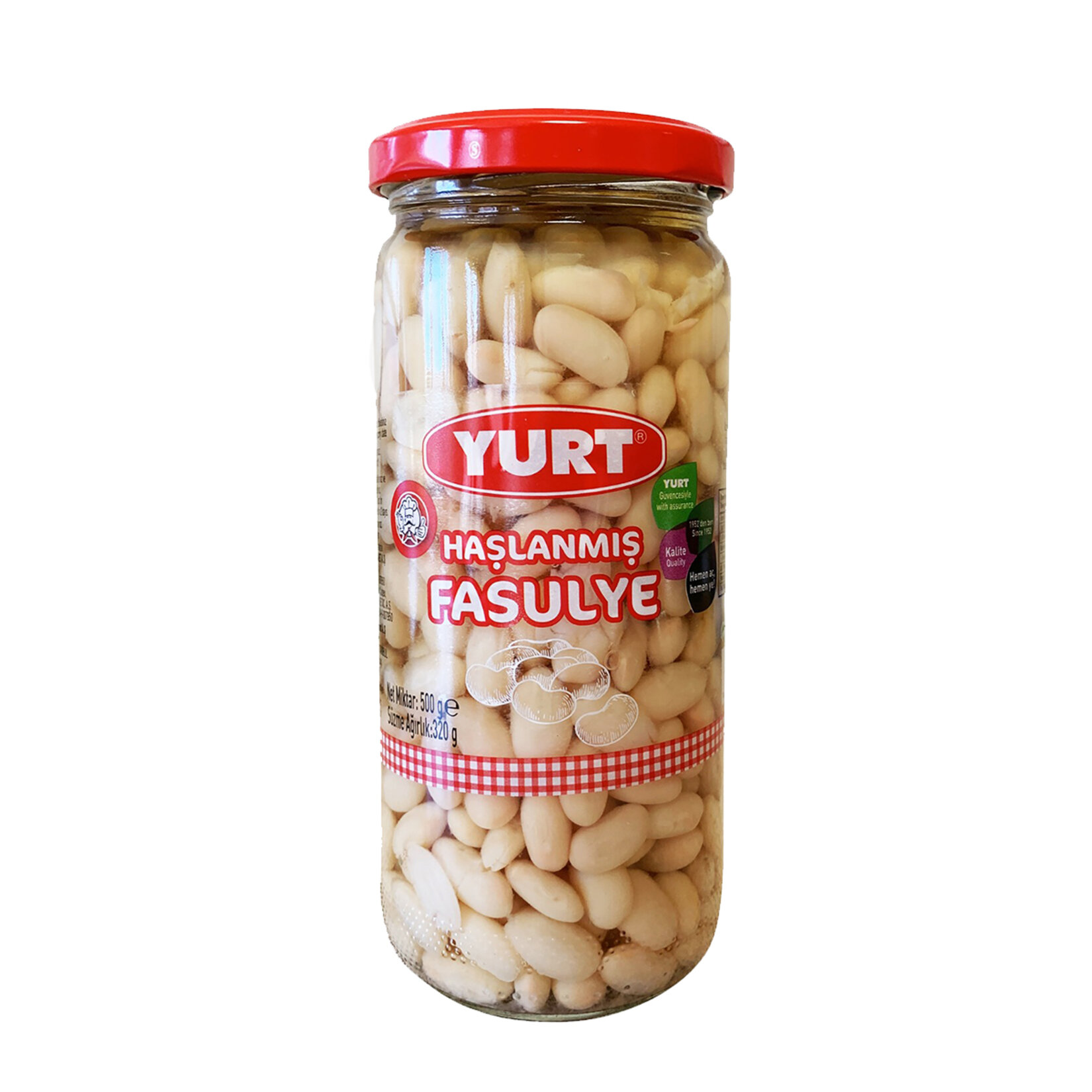 Yurt Haşlanmış Fasulye 500 G