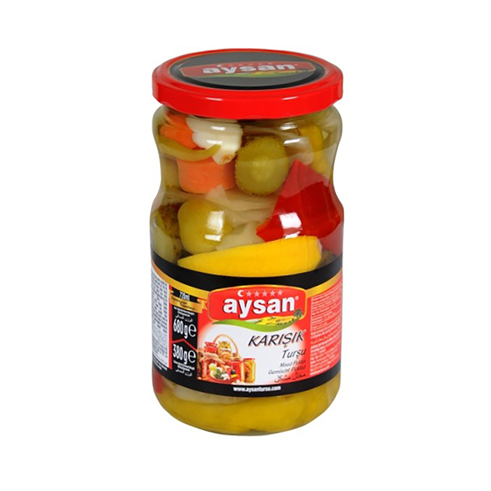 Aysan Karışık Sebze Turşusu 680 G