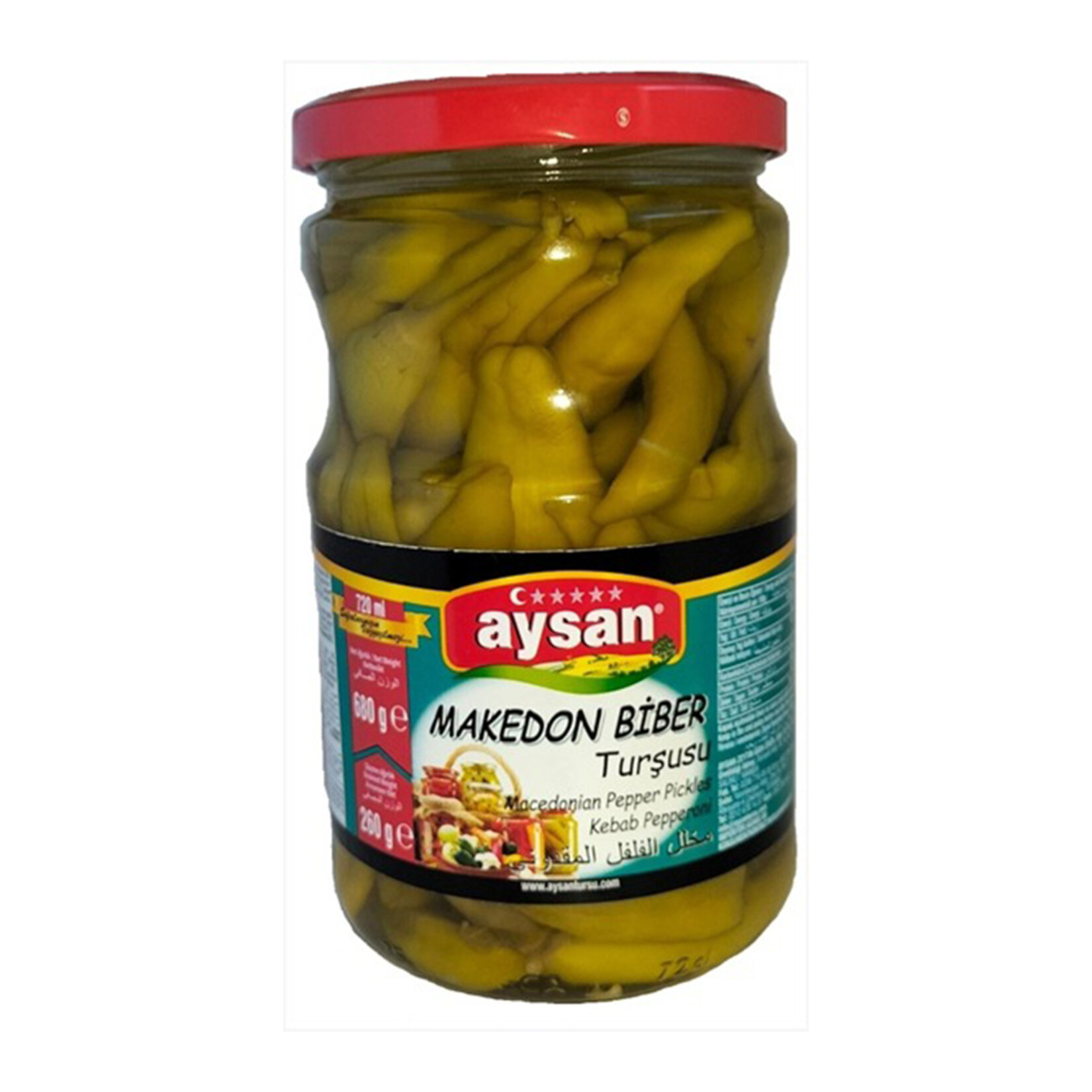 Aysan Makedon Biber Turşusu 680 G