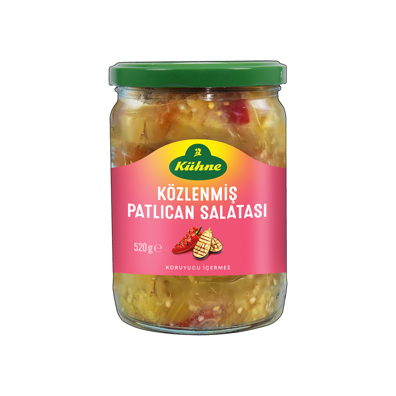 Kühne Közlenmiş Patlıcan Salatası 520 G - Görsel 1