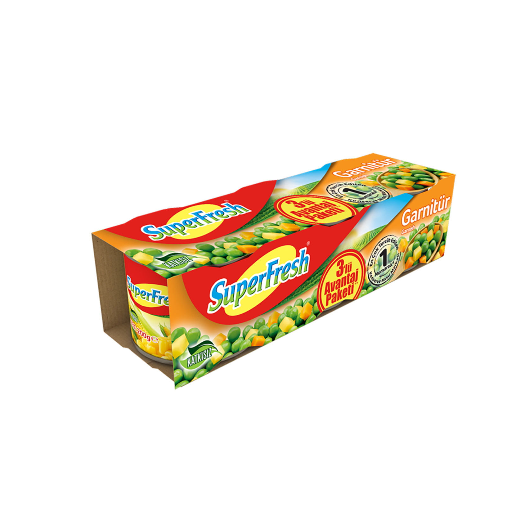 Superfresh Garnitür 3 x 200 G - Görsel 2
