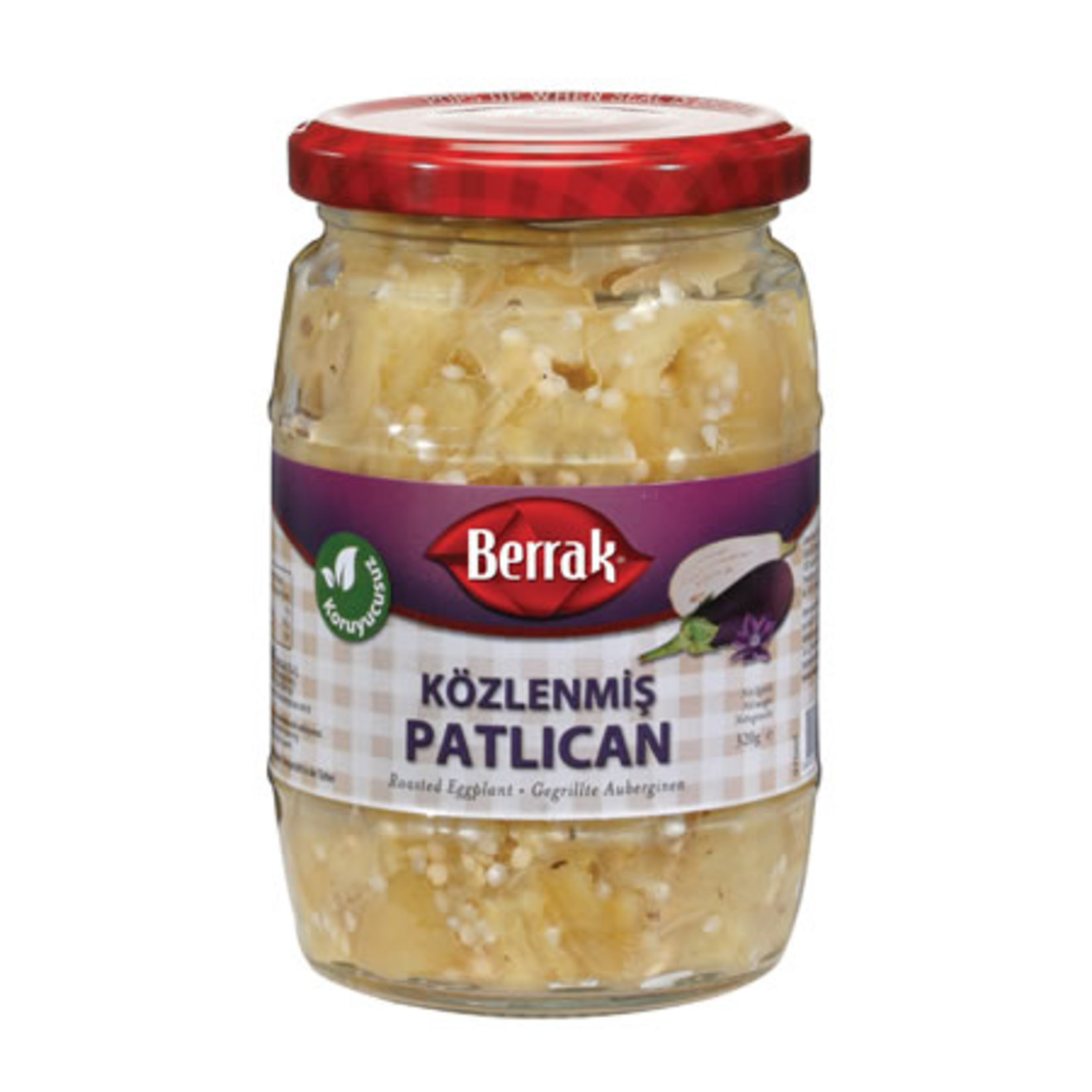 Berrak Közlenmiş Patlıcan 520 G