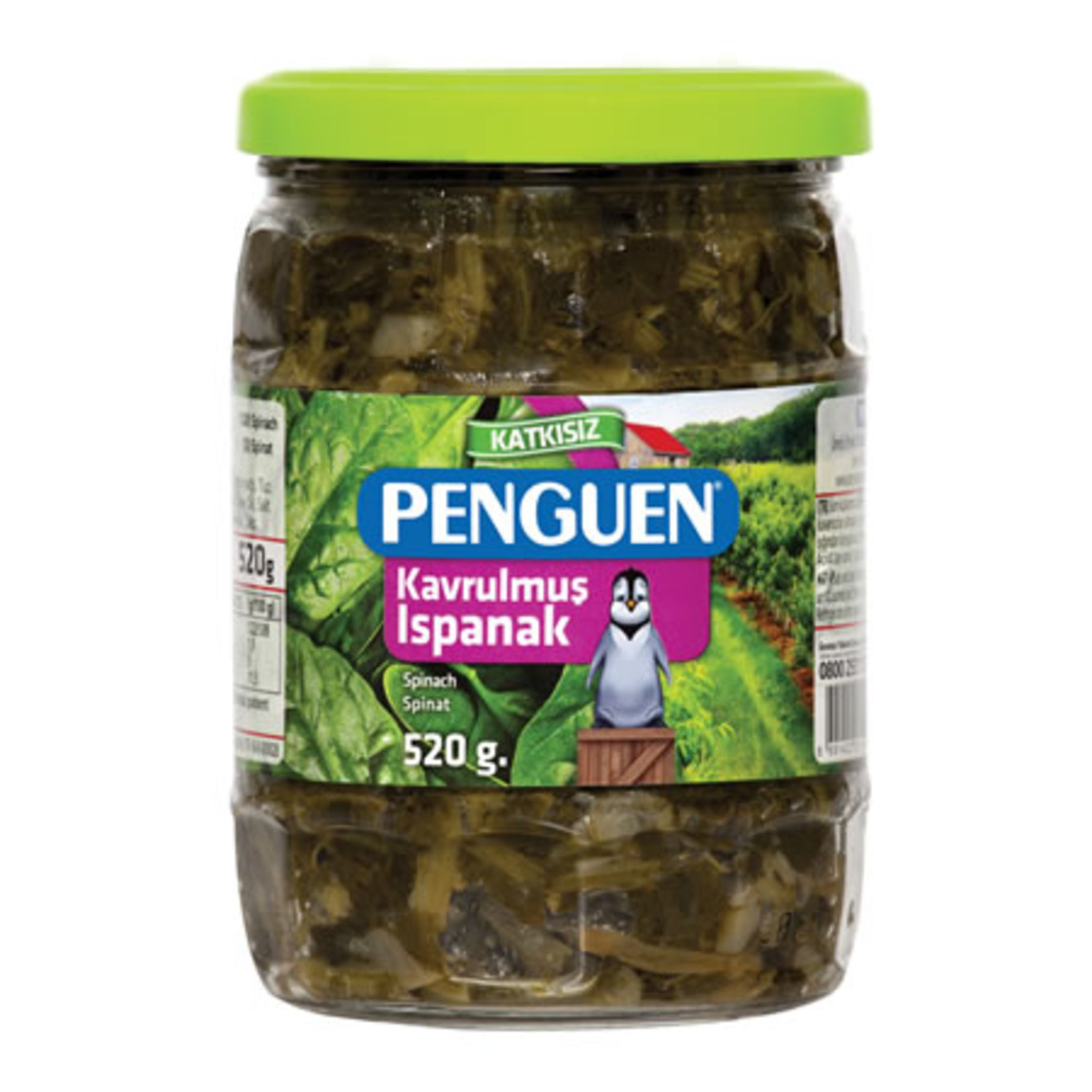 Penguen Kavrulmus Zeytinyağlı Ispanak 520 G