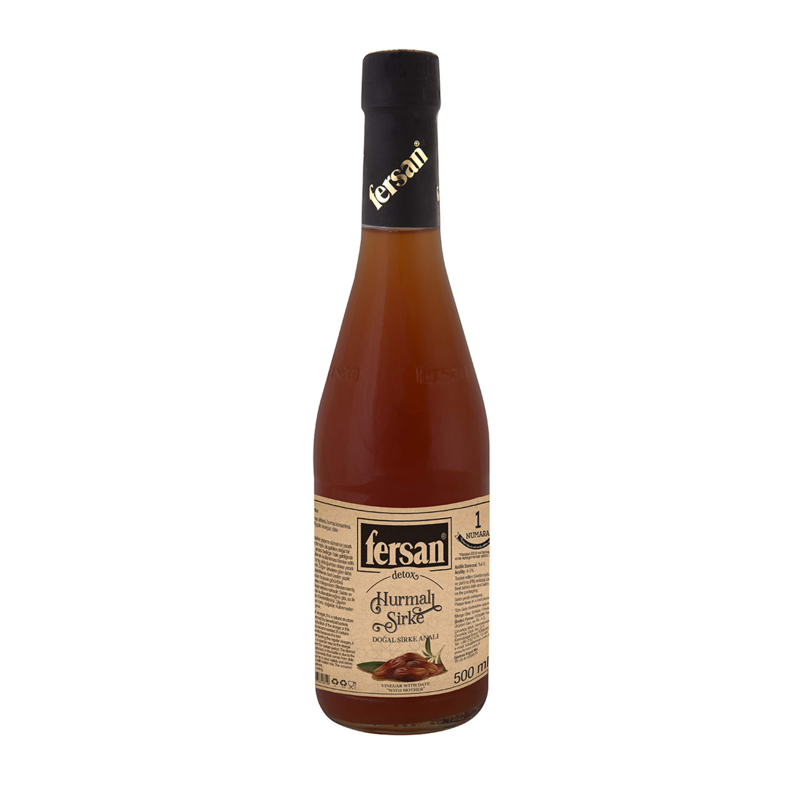 Fersan Detox Hurmalı Sirke 500 Ml