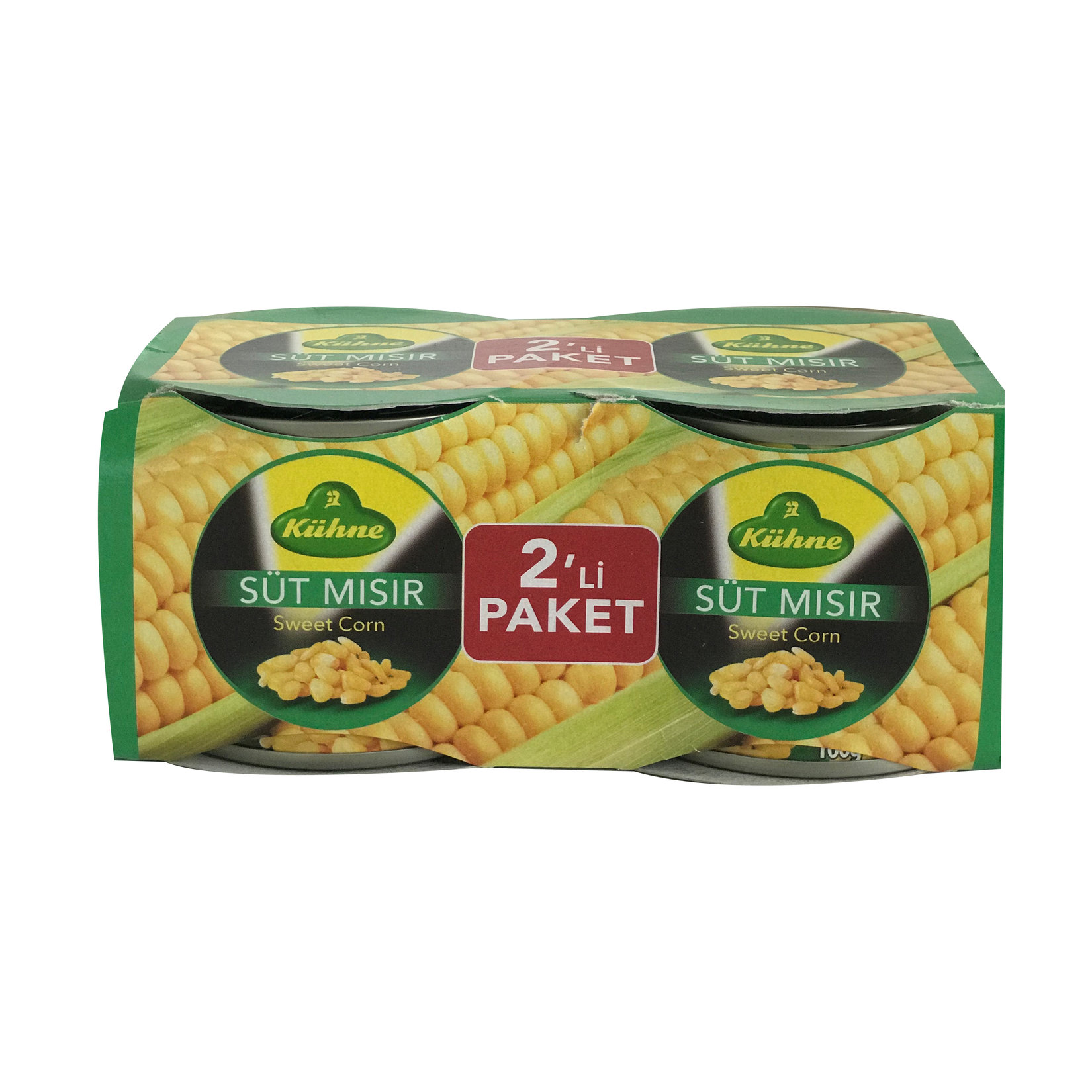 Kühne Süt Mısır 2X200 G