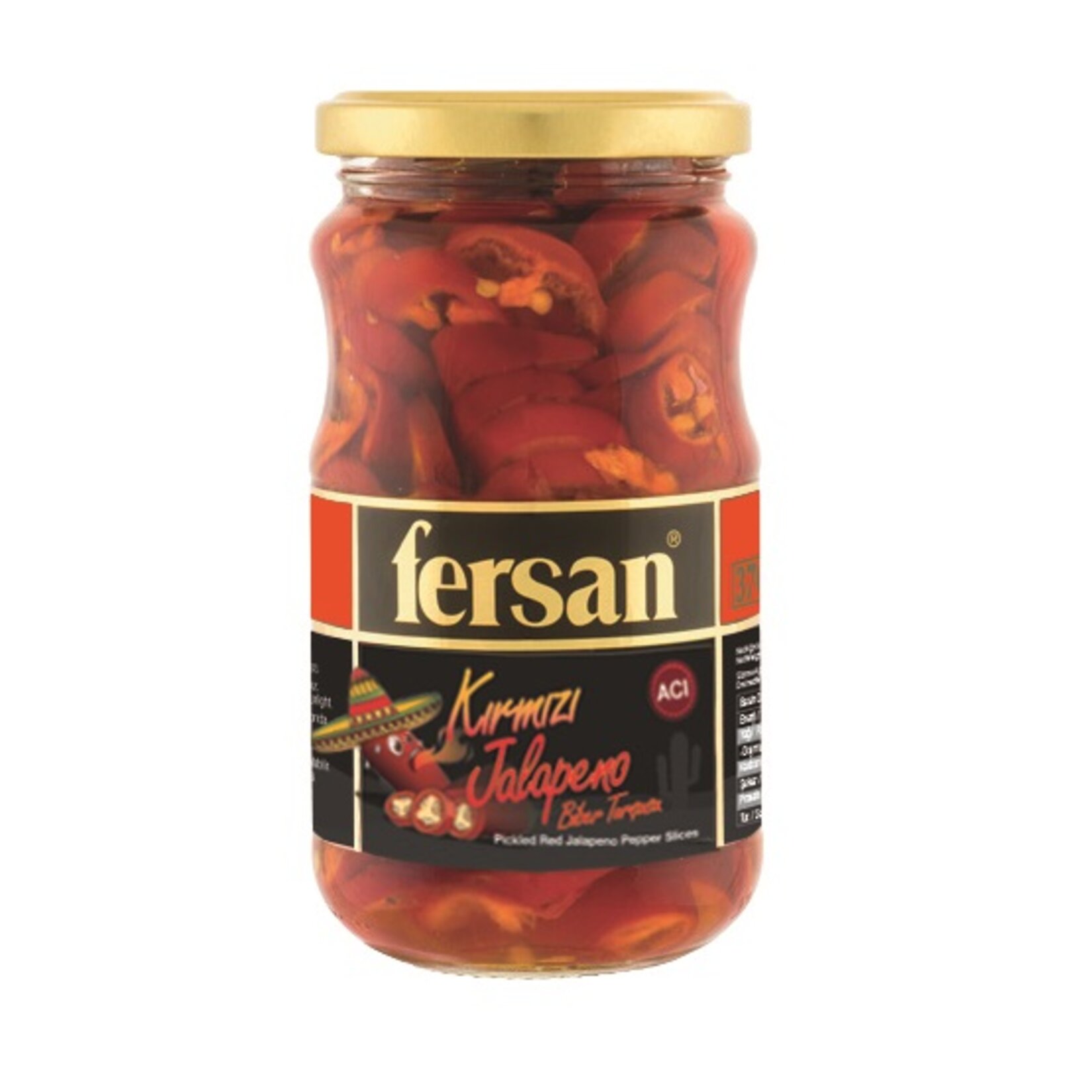 Fersan Kırmızı Jalapeno Biber Turşusu 360 G